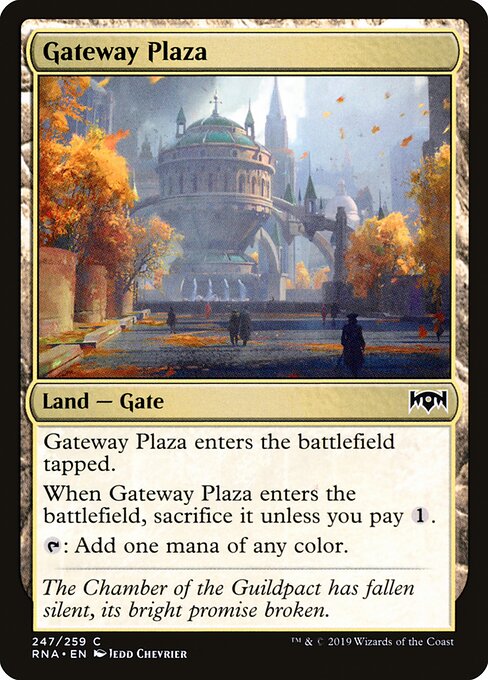 Ravnica Allegiance - 247 - Gateway Plaza - Common