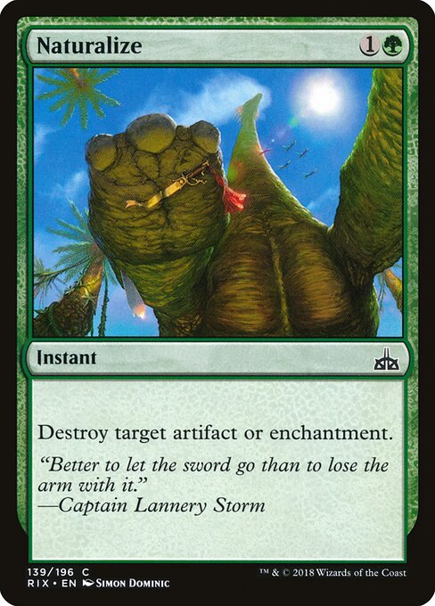 Rivals of Ixalan - 139 - Naturalize - Common