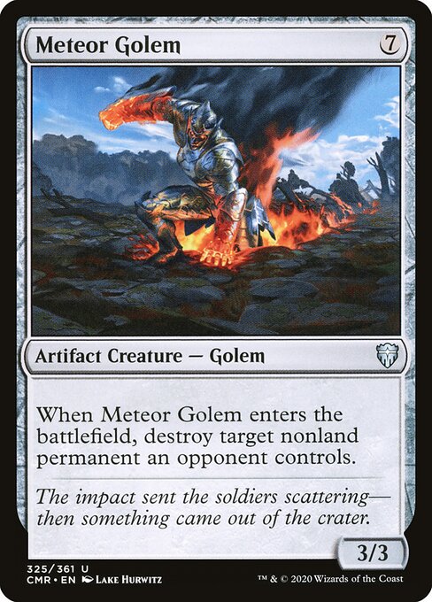 Commander Legends - 325 - Meteor Golem - Uncommon