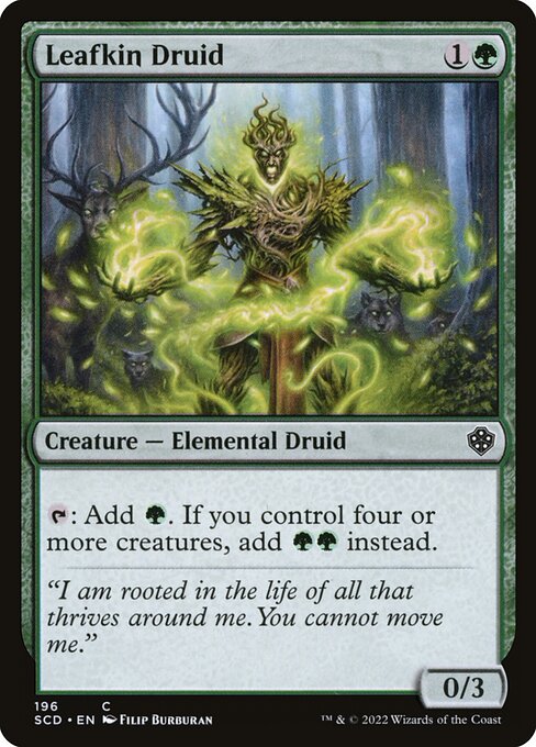 Starter Commander Decks - 196 - Leafkin Druid - Common