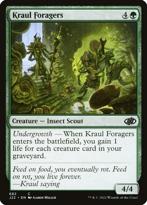 Jumpstart 2022 - 682 - Kraul Foragers - Common
