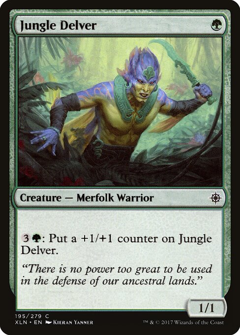 Ixalan - 195 - Jungle Delver - Common