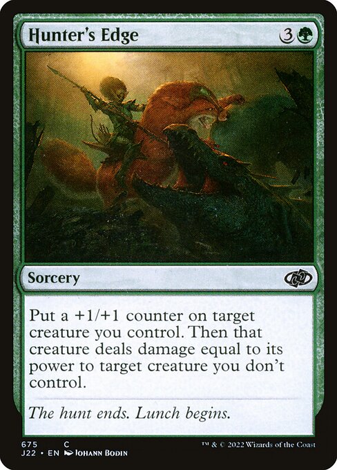 Jumpstart 2022 - 675 - Hunter's Edge - Common