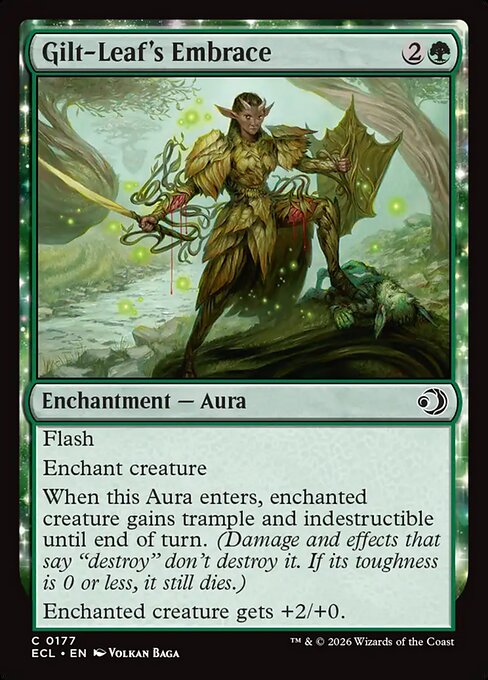 Lorwyn Eclipsed - 177 - Gilt-Leaf's Embrace - Common