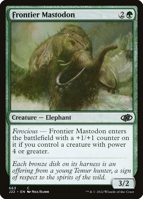 Jumpstart 2022 - 663 - Frontier Mastodon - Common