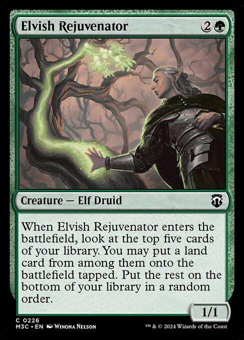 Modern Horizons 3 Commander - 226 - Elvish Rejuvenator - Common