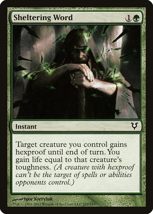 Avacyn Restored - 192 - Sheltering Word - Common