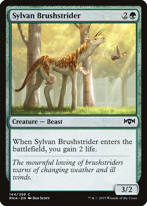 Ravnica Allegiance - 144 - Sylvan Brushstrider - Common