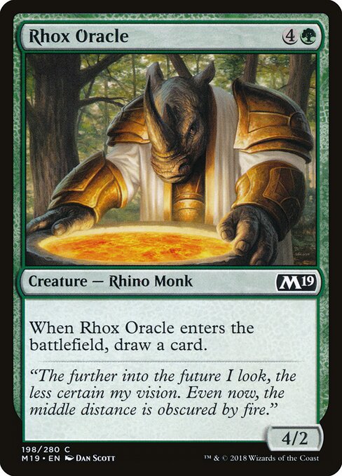 Core Set 2019 - 198 - Rhox Oracle - Common