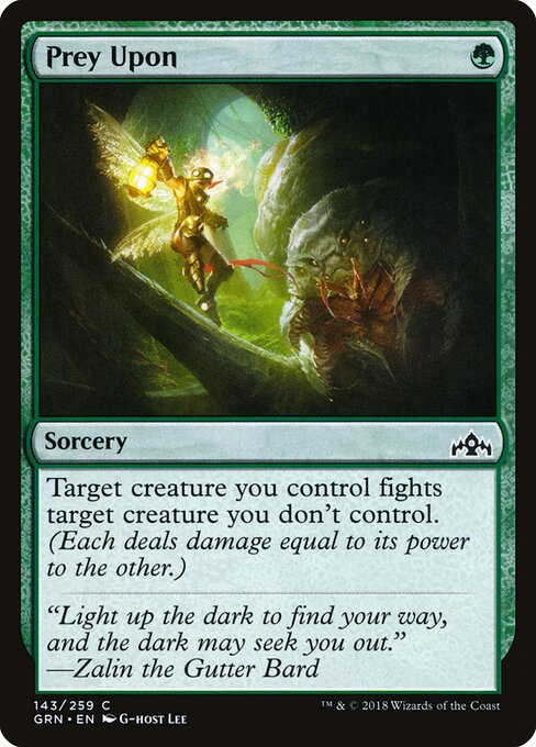 Guilds of Ravnica - 143 - Prey Upon - Common