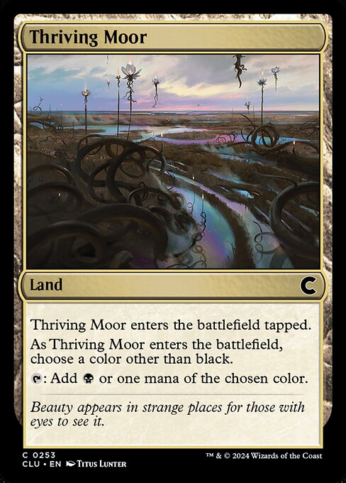 Ravnica: Clue Edition - 253 - Thriving Moor - Common