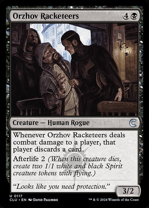 Ravnica: Clue Edition - 117 - Orzhov Racketeers - Uncommon