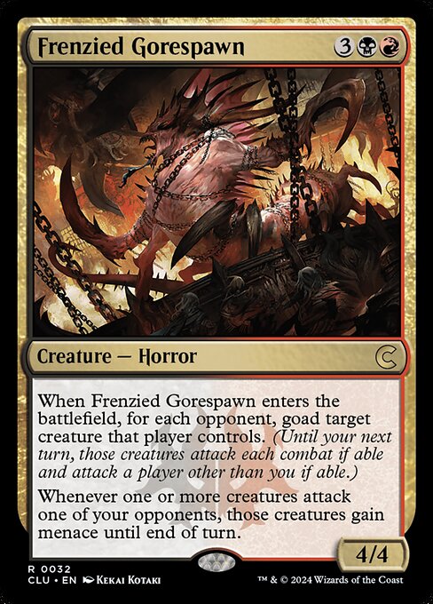 Ravnica: Clue Edition - 32 - Frenzied Gorespawn - Rare
