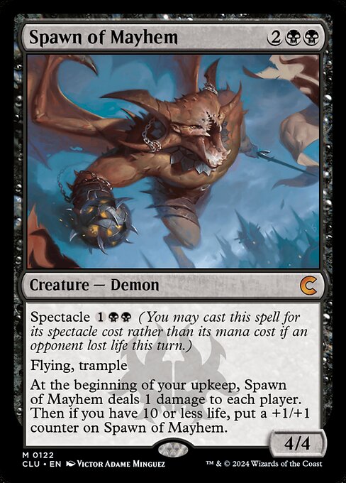 Ravnica: Clue Edition - 122 - Spawn of Mayhem - Mythic