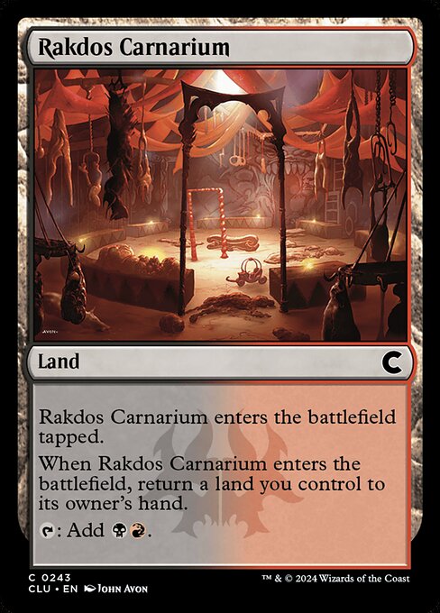 Ravnica: Clue Edition - 243 - Rakdos Carnarium - Common
