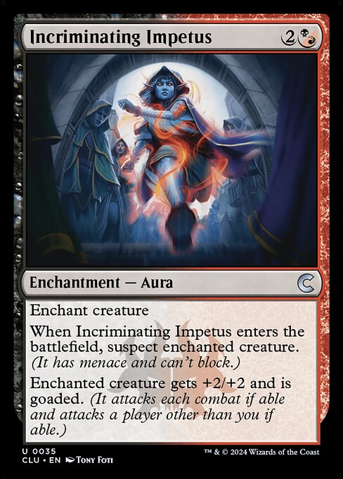 Ravnica: Clue Edition - 35 - Incriminating Impetus - Uncommon