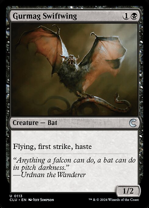 Ravnica: Clue Edition - 113 - Gurmag Swiftwing - Uncommon