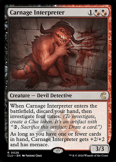 Ravnica: Clue Edition - 26 - Carnage Interpreter - Rare