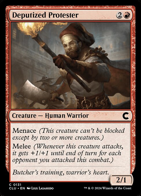 Ravnica: Clue Edition - 131 - Deputized Protester - Common