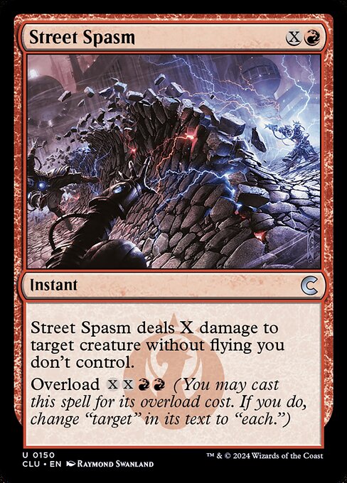 Ravnica: Clue Edition - 150 - Street Spasm - Uncommon