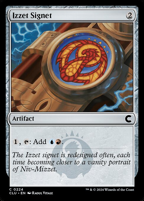 Ravnica: Clue Edition - 224 - Izzet Signet - Common