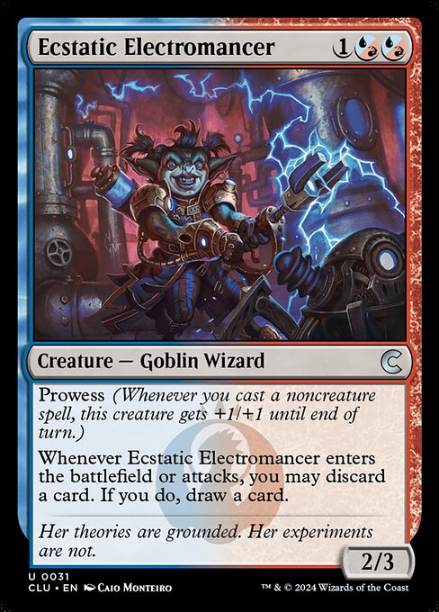 Ravnica: Clue Edition - 31 - Ecstatic Electromancer - Uncommon