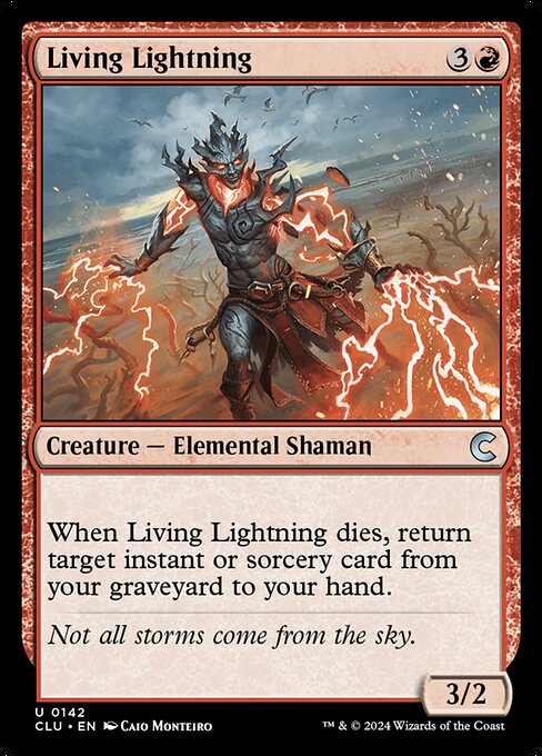 Ravnica: Clue Edition - 142 - Living Lightning - Uncommon
