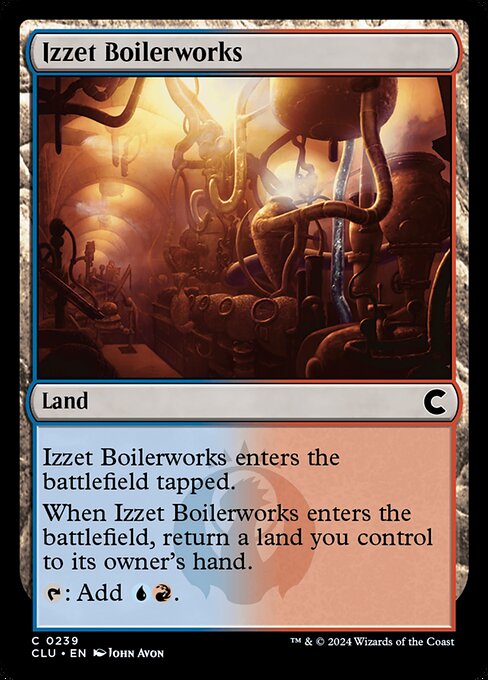 Ravnica: Clue Edition - 239 - Izzet Boilerworks - Common