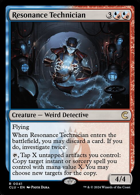 Ravnica: Clue Edition - 41 - Resonance Technician - Rare