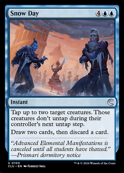 Ravnica: Clue Edition - 100 - Snow Day - Uncommon