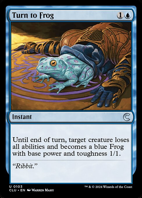 Ravnica: Clue Edition - 103 - Turn to Frog - Uncommon