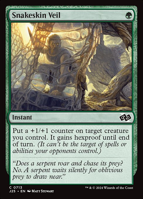 Foundations Jumpstart - 713 - Snakeskin Veil - Common