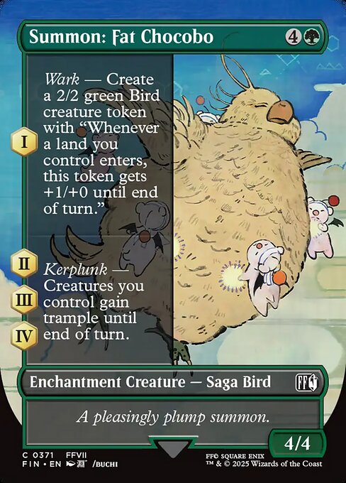 Final Fantasy - 371 - Summon: Fat Chocobo - Common