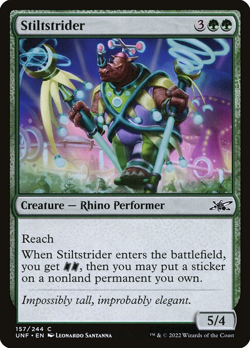 Unfinity - 157 - Stiltstrider - Common