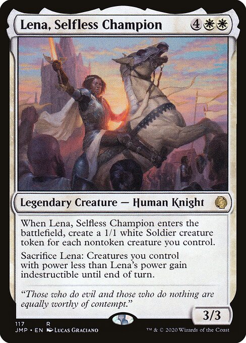 Jumpstart - 117 - Lena, Selfless Champion - Rare
