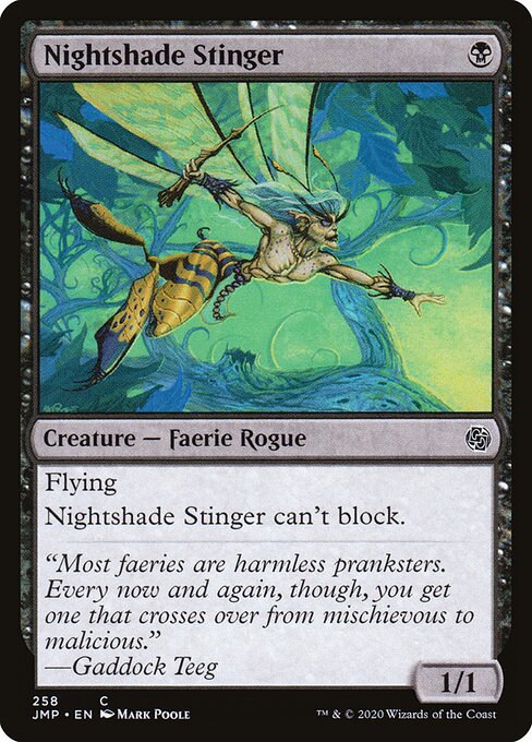 Jumpstart - 258 - Nightshade Stinger - Common
