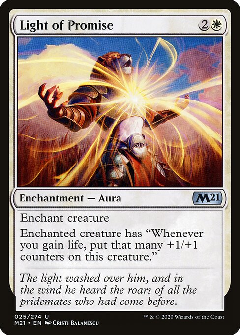 Core Set 2021 - 25 - Light of Promise - Uncommon