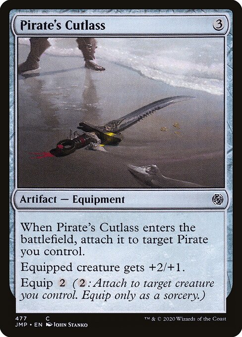 Jumpstart - 477 - Pirate's Cutlass - Common