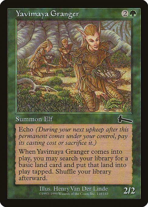 Urza's Legacy - 118 - Yavimaya Granger - Common