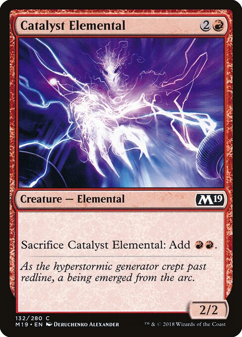 Core Set 2019 - 132 - Catalyst Elemental - Common