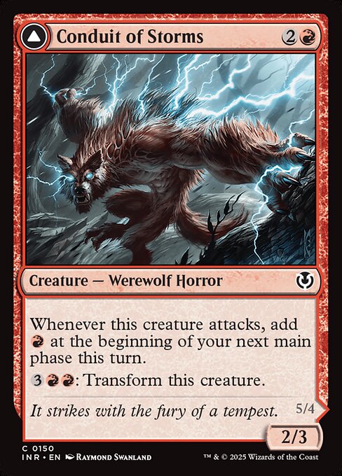 Innistrad Remastered - 150 - Conduit of Storms // Conduit of Emrakul - Common