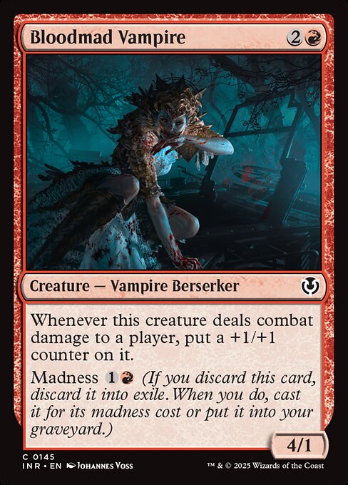 Innistrad Remastered - 145 - Bloodmad Vampire - Common