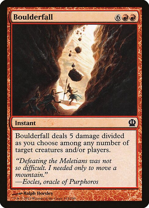 Theros - 115 - Boulderfall - Common