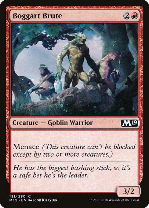 Core Set 2019 - 131 - Boggart Brute - Common