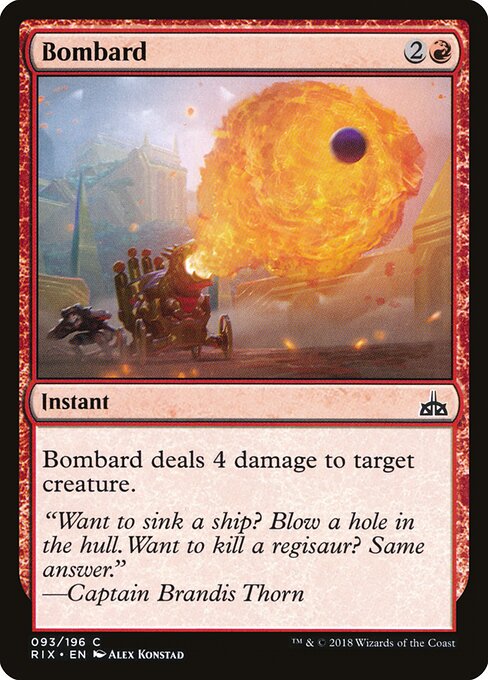Rivals of Ixalan - 93 - Bombard - Common