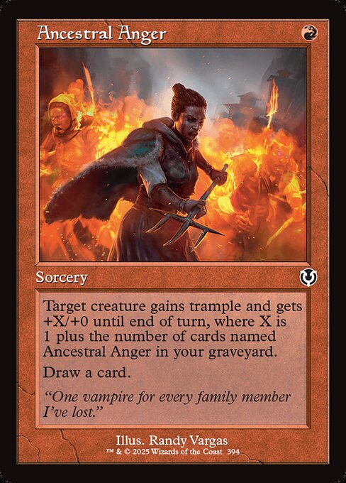 Innistrad Remastered - 394 - Ancestral Anger - Common