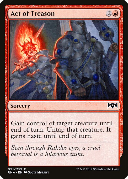 Ravnica Allegiance - 91 - Act of Treason - Common
