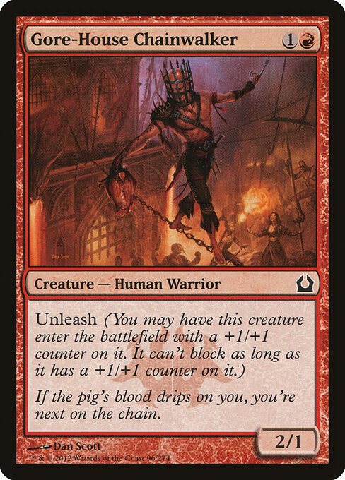Return to Ravnica - 96 - Gore-House Chainwalker - Common