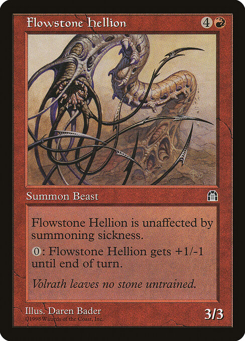 Stronghold - 84 - Flowstone Hellion - Uncommon