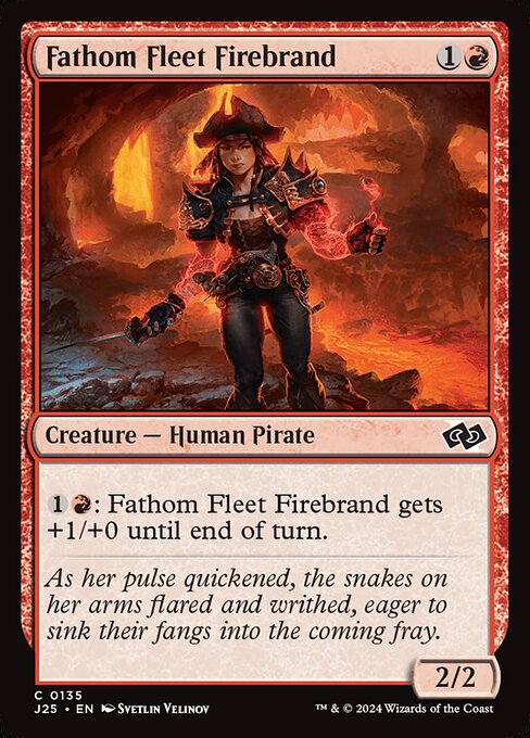 Foundations Jumpstart - 135 - Fathom Fleet Firebrand - Common